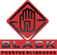 Puertas Blindadas Black Logo